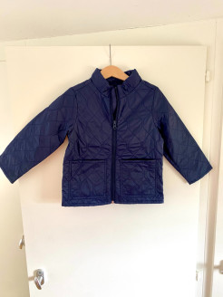 Lightweight quilted jacket navy blue
