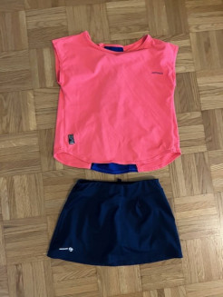 Girl's tennis outfit