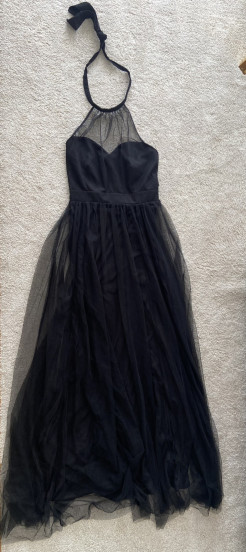 Robe longue noir