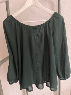 Fir green blouse H&M