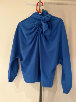 Blouse Zara bleue taille S