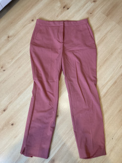 Pantalon de tailleur rose