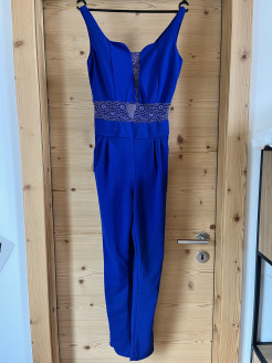 Blue jumpsuit