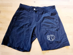Cycling shorts with removable lining