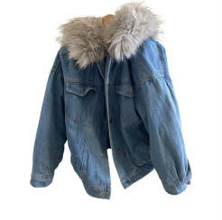 Winter denim jacket