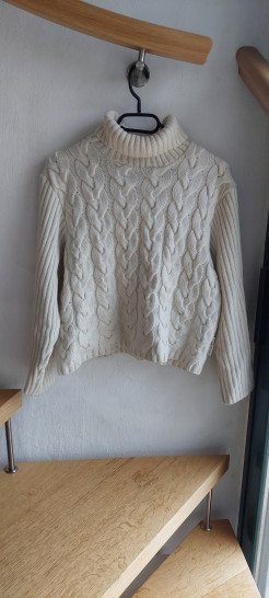 Vintage rolled jumper