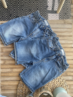 2 shorts en jeans 