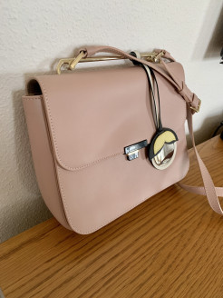 Furla old pink bag