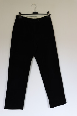 Pantalon en velours noir 