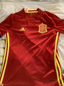 Spanish football jersey 2016