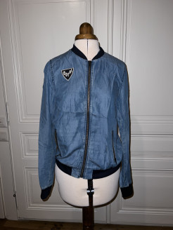 light blue jacket zara