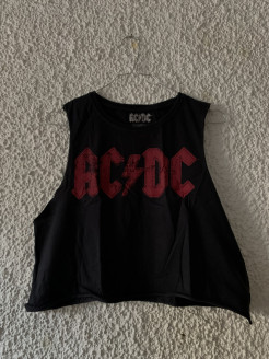 AC/DC Crop-top