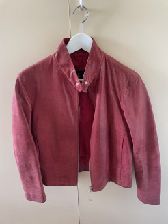 Red jacket 100% leather