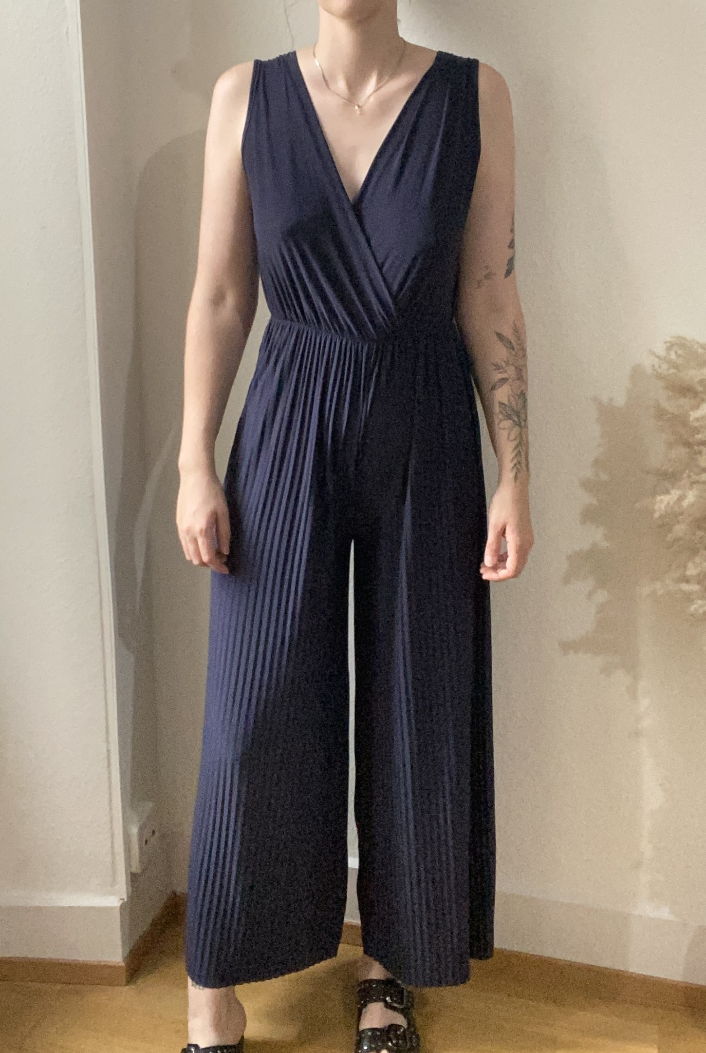 Wide-leg jumpsuit