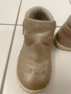 Children's glitter cat boots