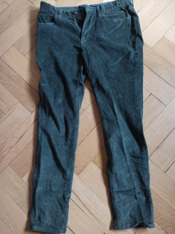 Velour trousers size 42 new