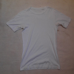 t-shirt blanc en cotton