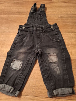 Salopette en jeans taille 68 cm