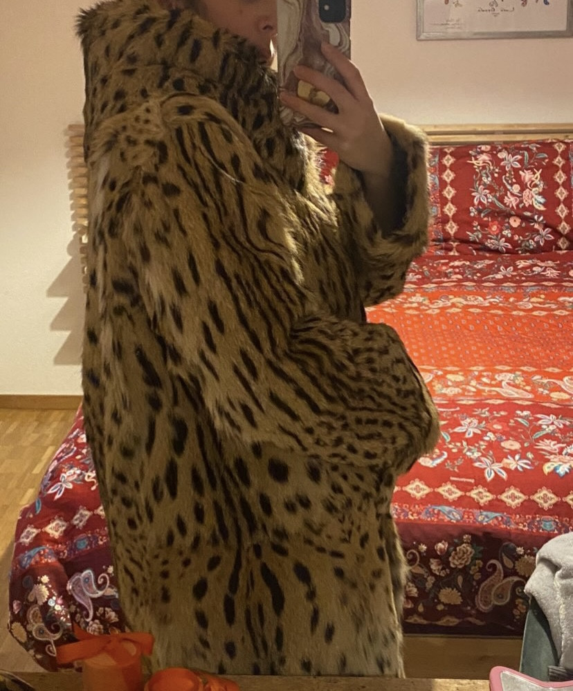 Rare Vintage Leopard coat Clozen