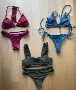 Various swimwear