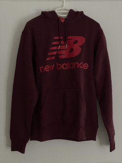 New Balance burgundy hoodie