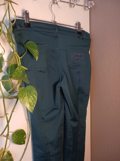 Riding trousers , petrol colour, fouganza