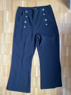 Pantalon noir The Kooples T 38 très peu porté