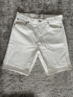 Short jeans blanc