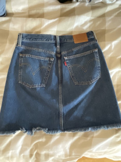 Minirock aus Jeans