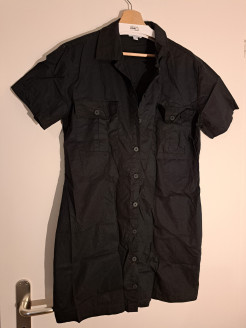 OVS black shirt-dress