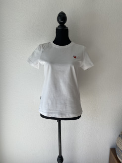 ✨LIVRAISON OFFERTE✨T-shirt blanc A-dam avec 🫀