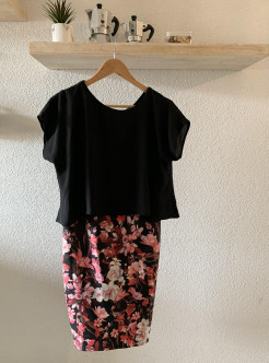 Abendkleid Blumen