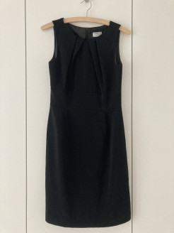 Black mid-length dress