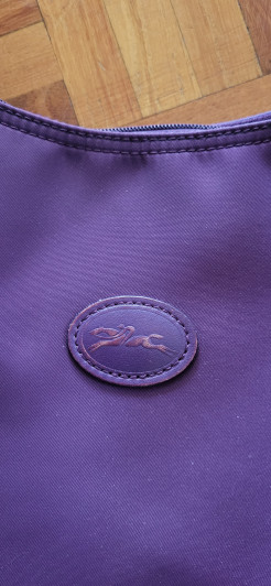 Purple bag by Longchamp