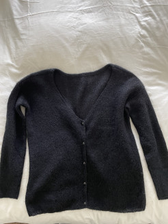Black Sézane knitted jumper