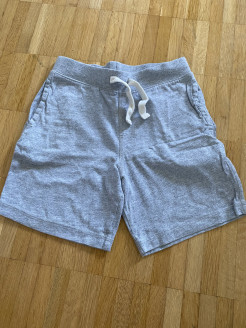 Grey cotton shorts