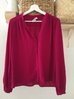 Blouse fucsia 