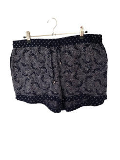 Lightweight fabric mini shorts