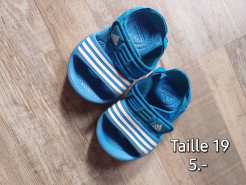 Adidas sandals size 19