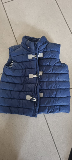 Gilet d'automne bleu