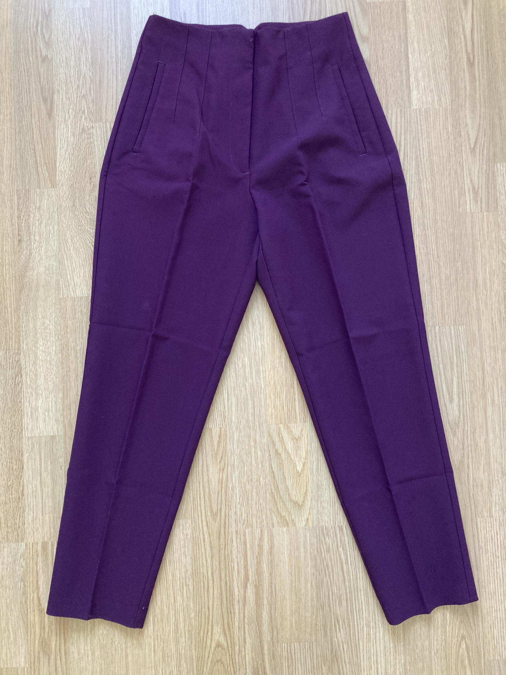 Pantalon violet outlet zara