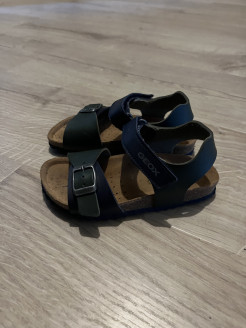 Geox sandal khaki/blue size 27