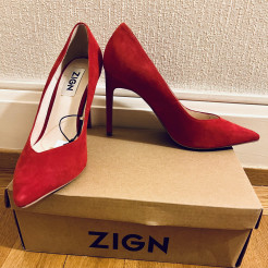 Escarpins Zign LEATHER - Classic heels - dark red