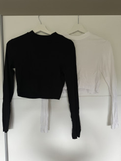 Crop Tops Manches Longues