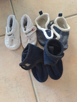 Lot de 3 chaussons bébé
