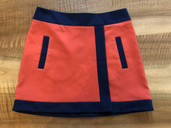 Orange 70's skirt 40