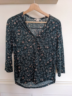 Blouse à motifs