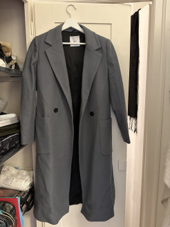 Grey coat MANGO - XS