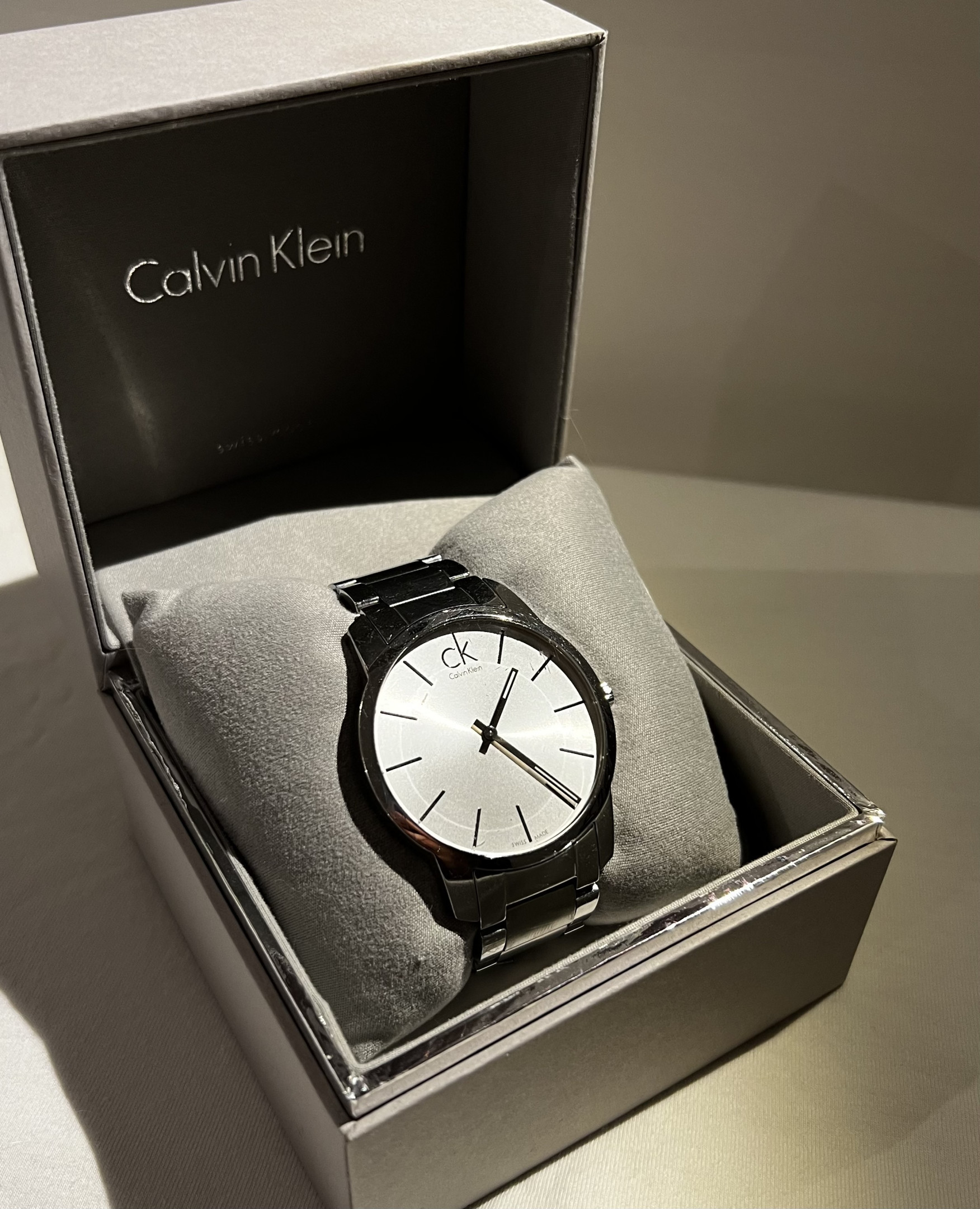 Calvin Klein Uhr in Schwarz