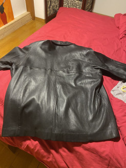 Leather jacket for men